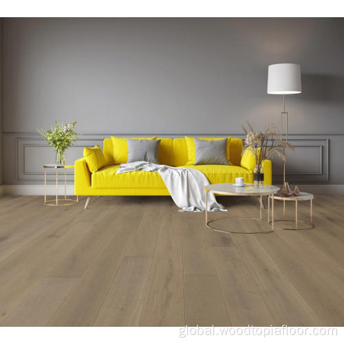 Light Brown Flooring Light brown three-story solid wood flooring Manufactory